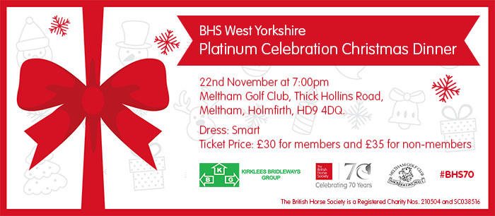 BHS West Yorkshire Christmas Dinner Ticket